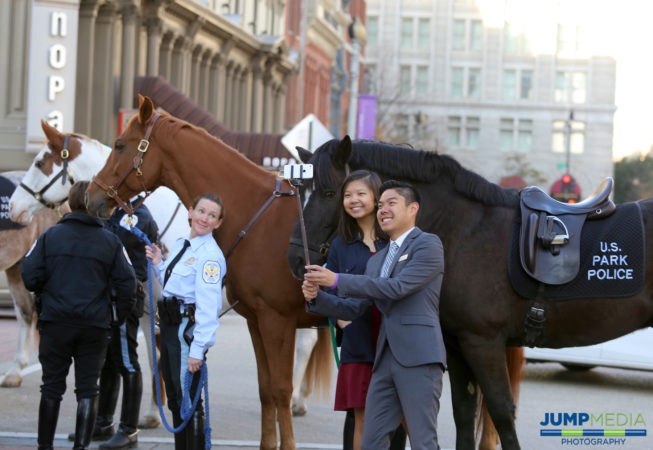 Selfie with the Mounted Police! (©Jump Media Photography)