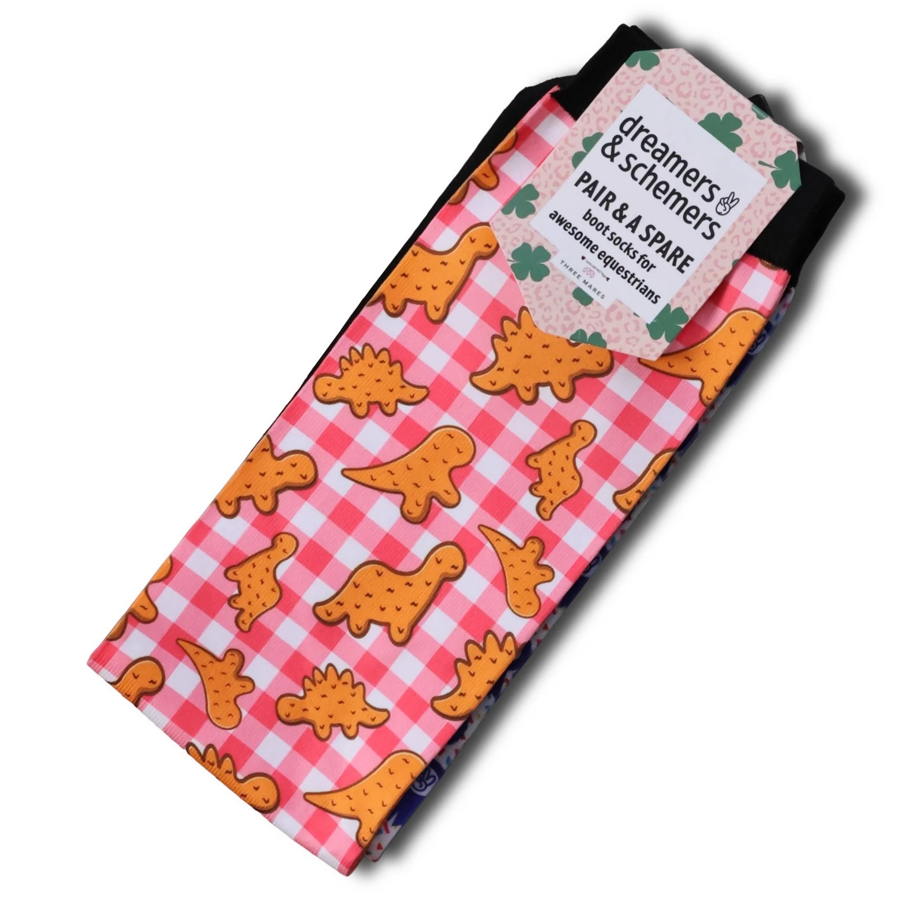 Dino Nuggies | D&S Pair & A Spare Socks